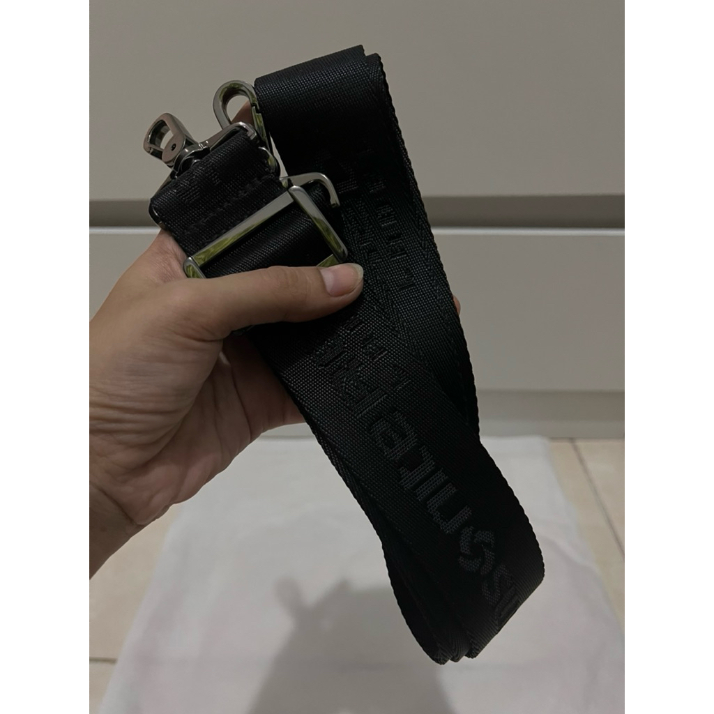 strap webing samsonite hitam | tali tas lebar