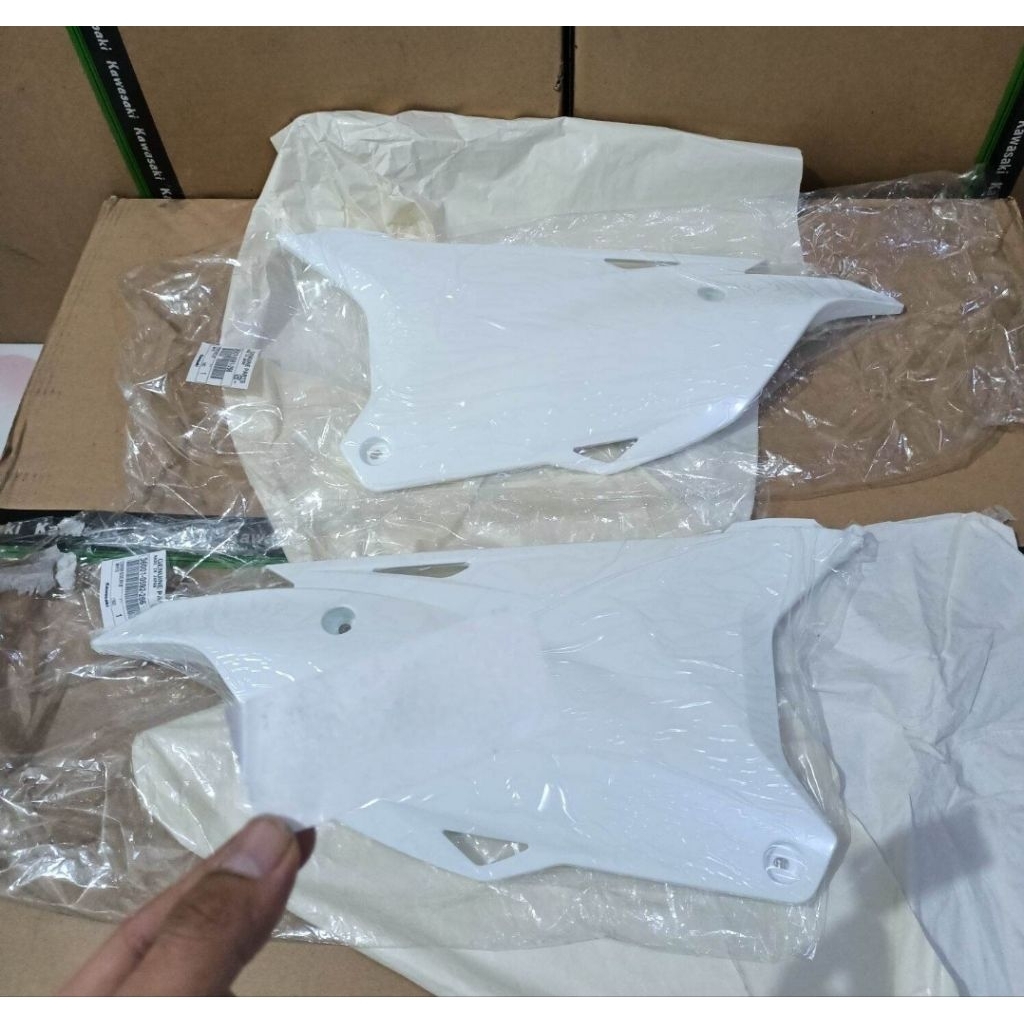cover body bodi kap sidpanel belakang kawasaki kx 85 kx85 2014 up original