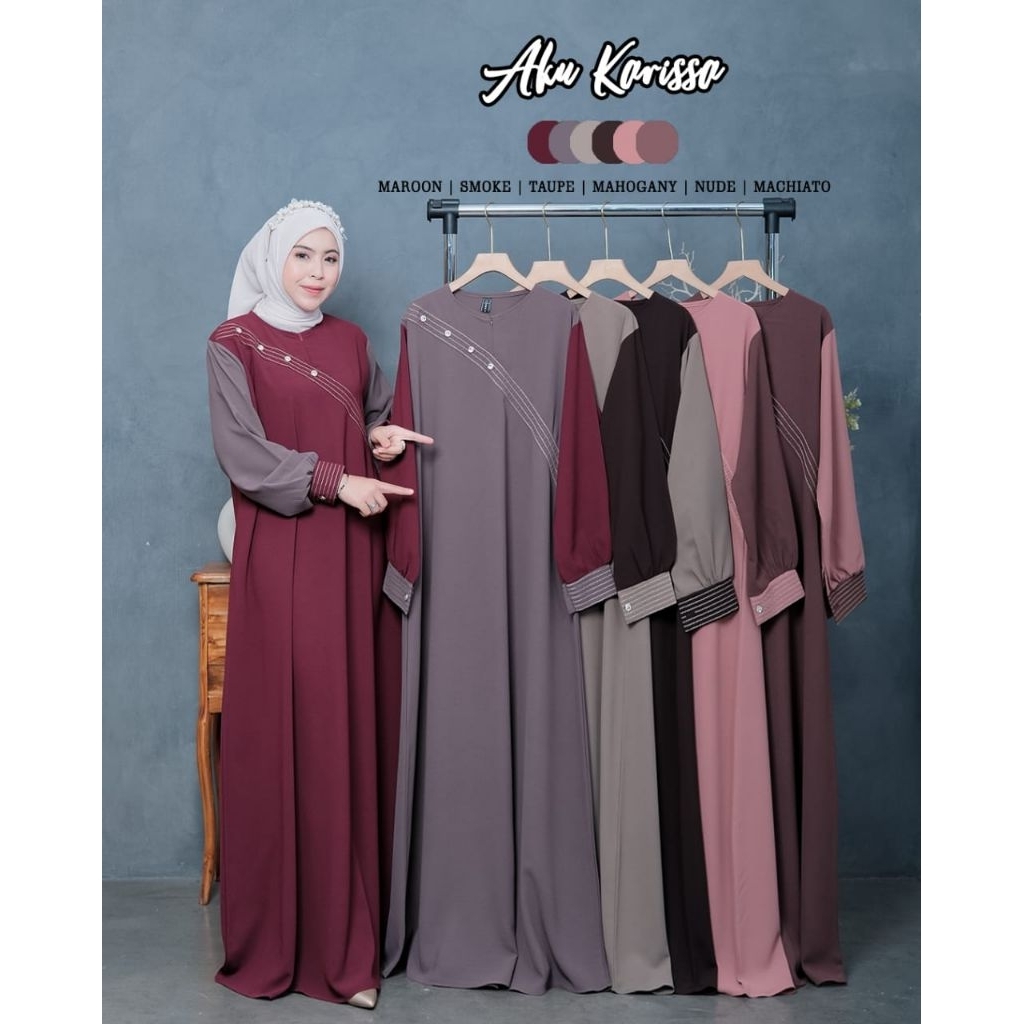 AFIQA DRESS AKU KARISSA/KAIFA DRESS ORY AKU KARISSA/NOVALIA DRESS ORY AKU KARISSA/GAMIS ORY AKU KARI