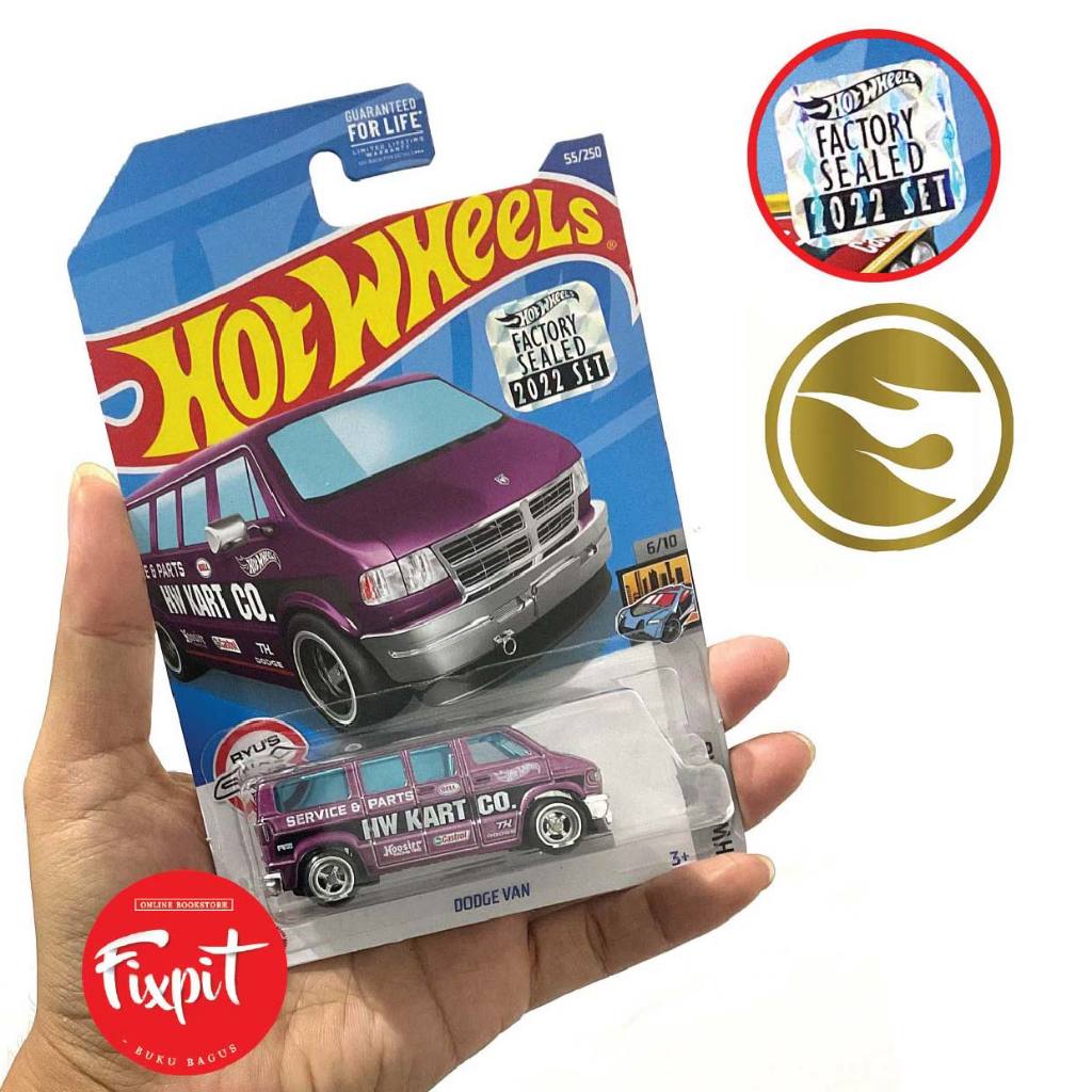 Hot wheels Dodge van Super treasure hunt factory sealed