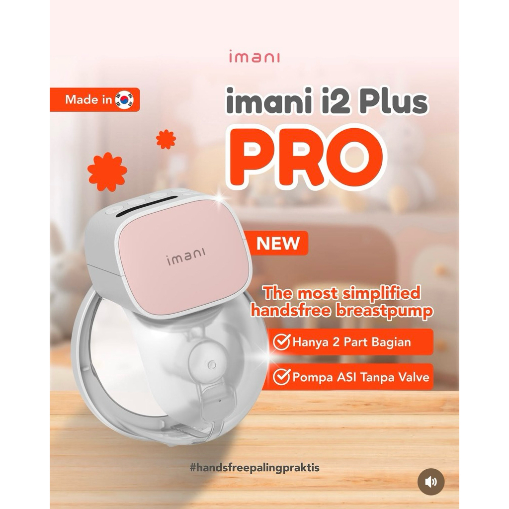 SEWA POMPA ASI IMANI i2 PLUS PRO POMPA ASI ELEKTRIK HANDSFREE