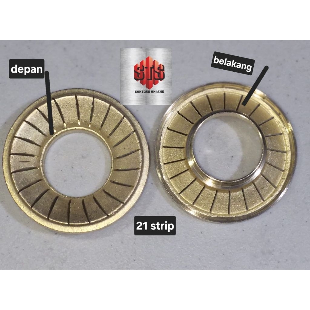 Burner Kompor Gas Sanken-Kuningan Kompor Sanken