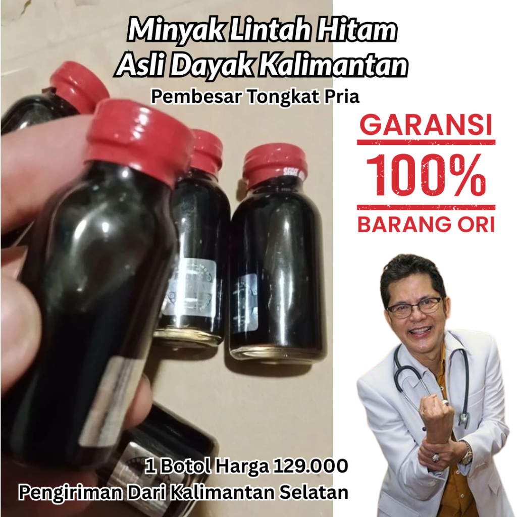 Minyak Lintah Dayak Asli Kalimantan