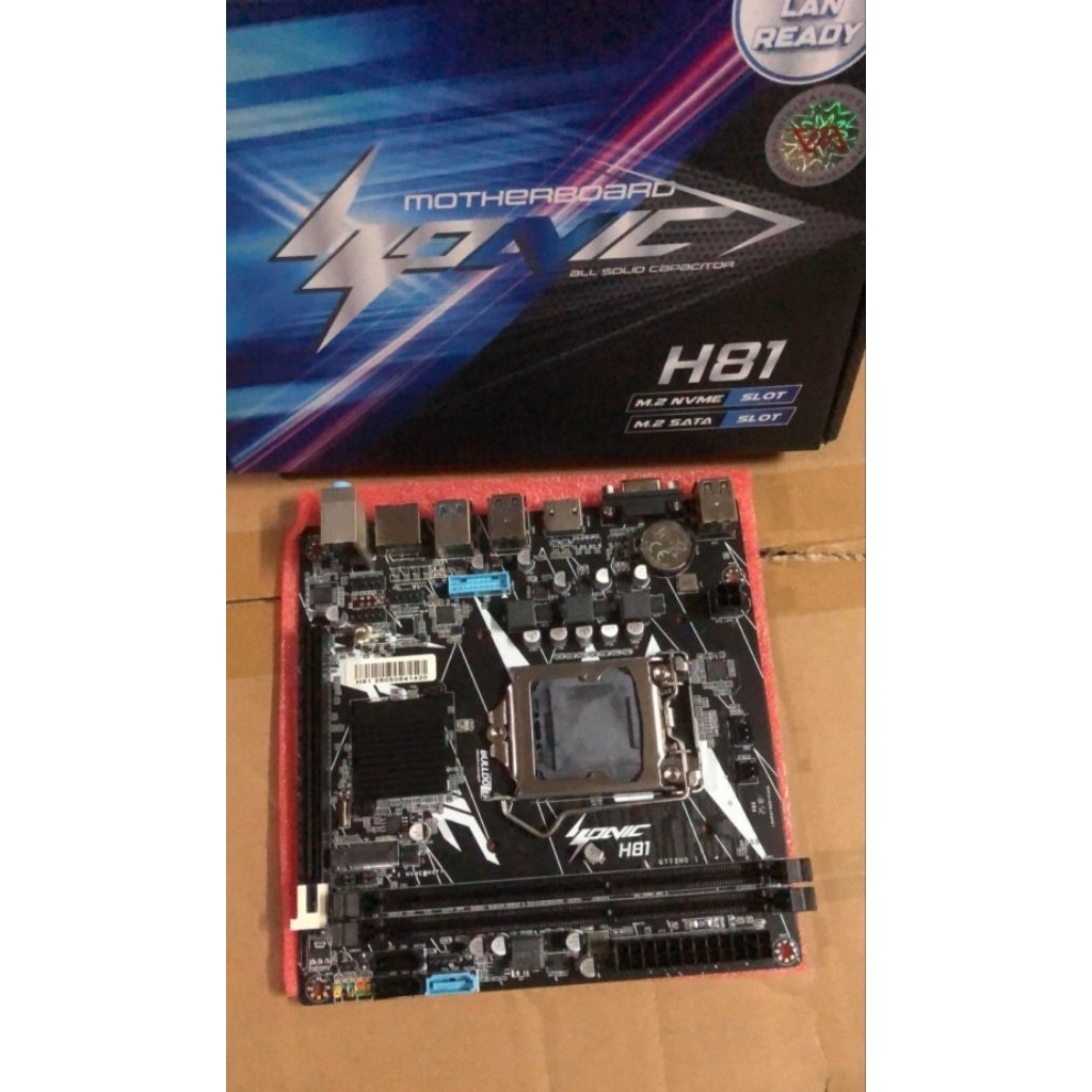 Motherboard Bulldozer H81 Sonic NVME & Gigabit LAN