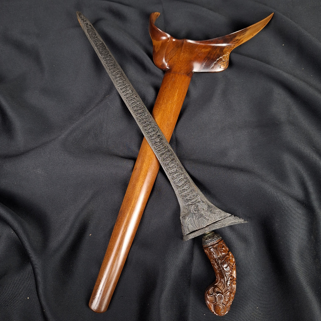 Keris Jalak Tilam Sari Pamor Uler Lulut Tangguh Cirebon Tus