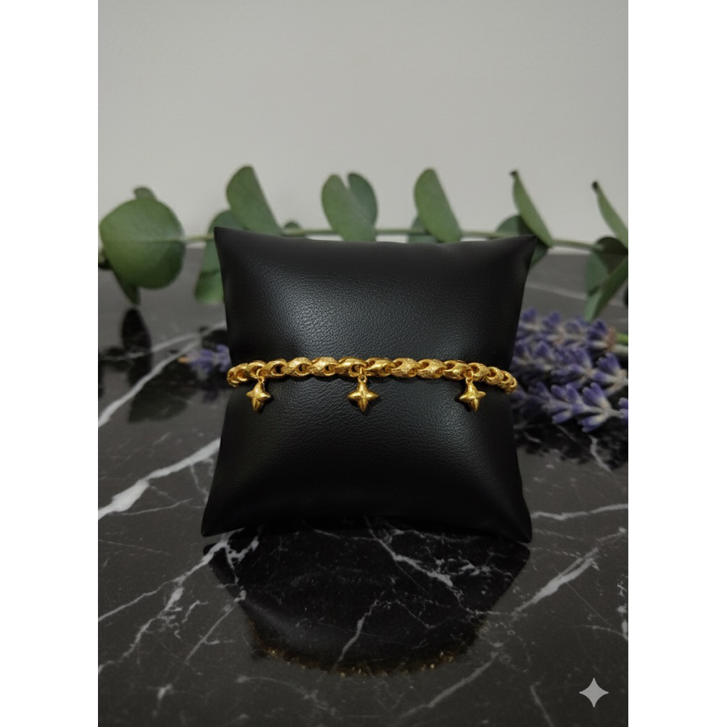 gelang model pajero mainan 8K toko mas murni