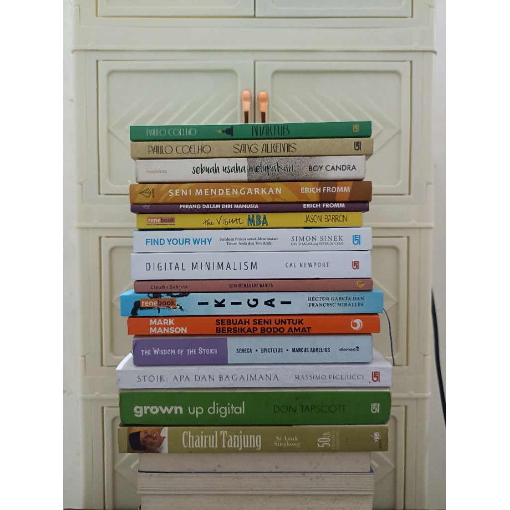 Buku Preloved Maktub Sang Alkemis Usaha Melupakan Seni Mendengarkan Perang dalam Diri Manusia The Vi