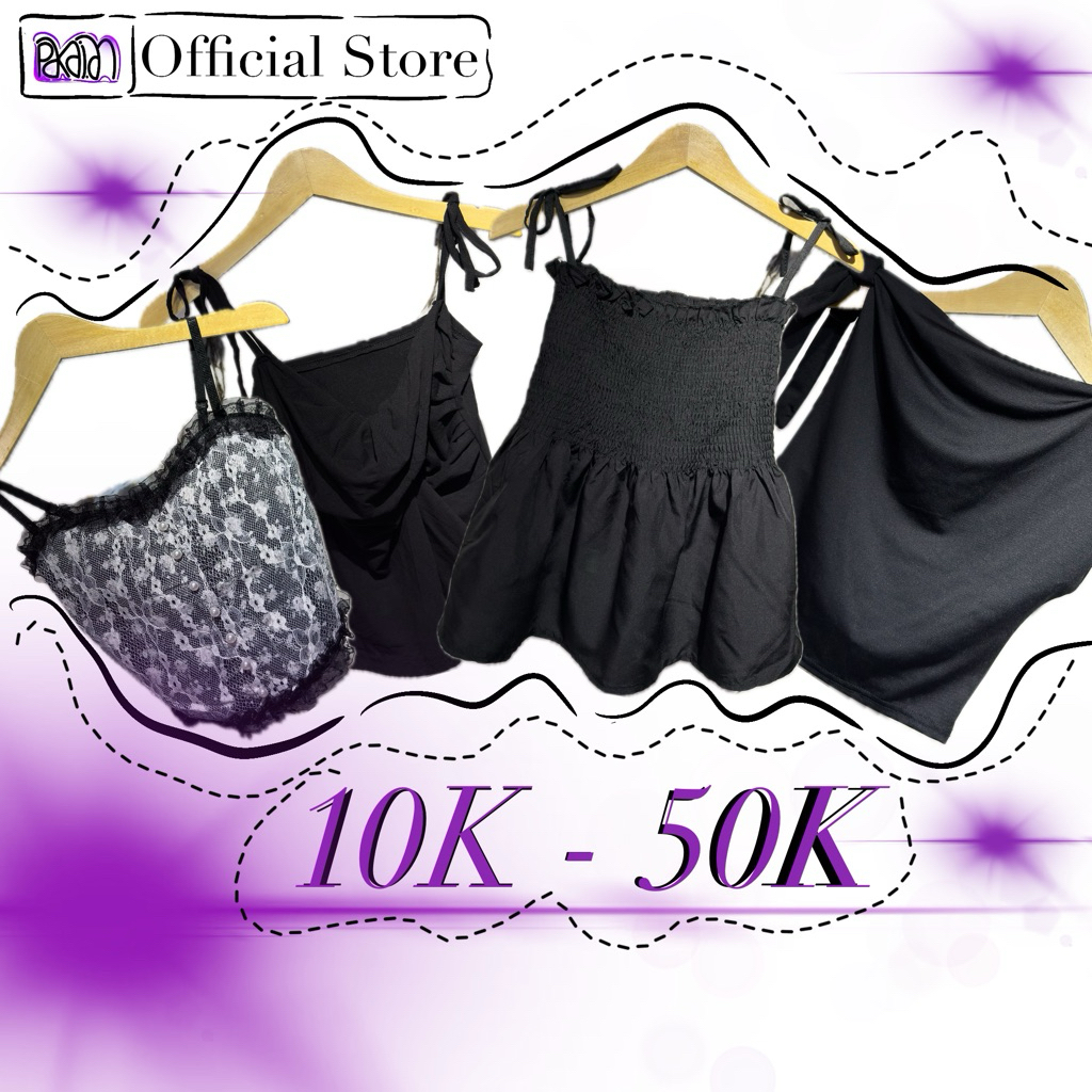 Tanktop model 10k - 50k + Admin Shopee
