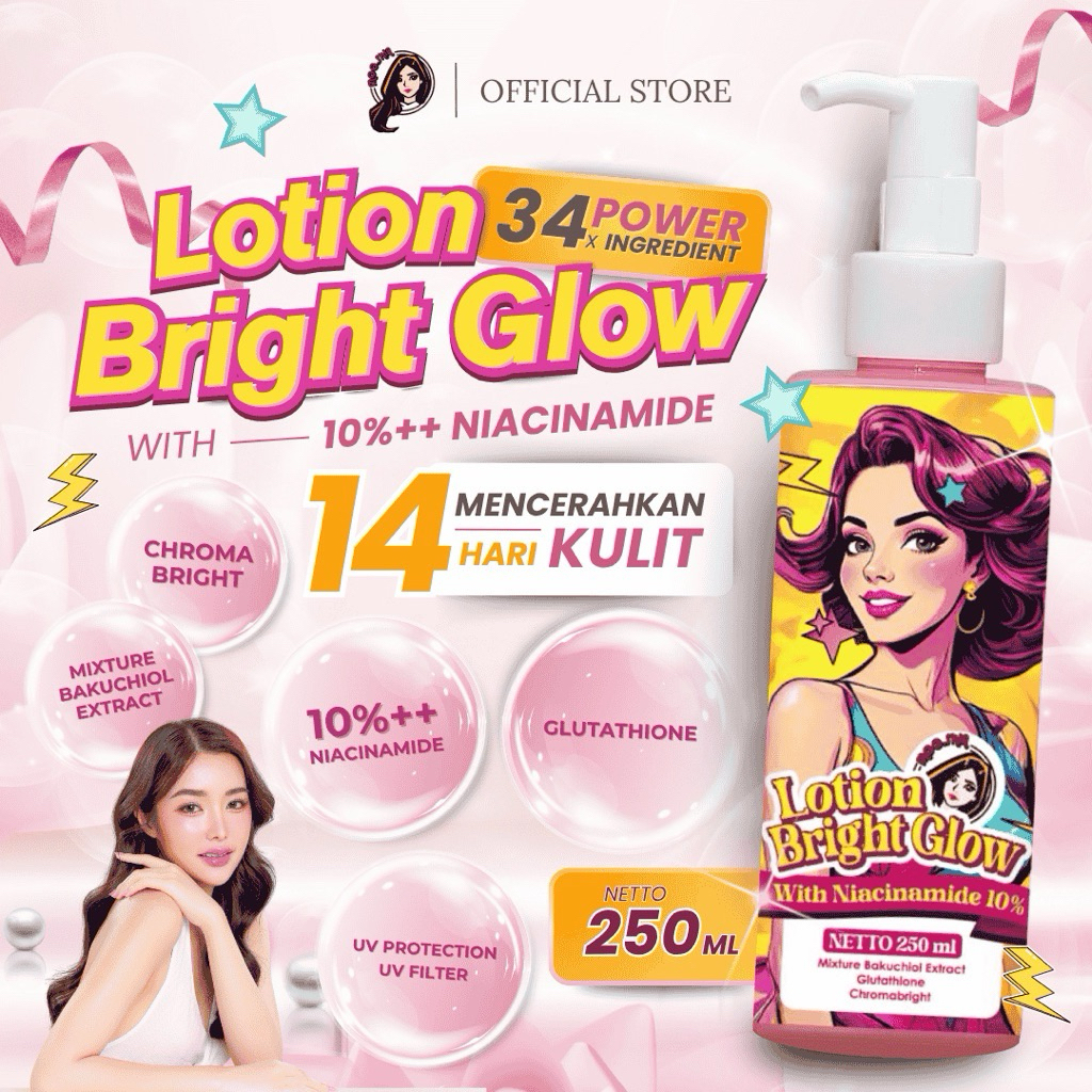 [TERMURAH] LOTION MGG SKIN | Lotion Bright Glow mgg skin 200ml | Mgg skin lotion night | Mgg skin LO