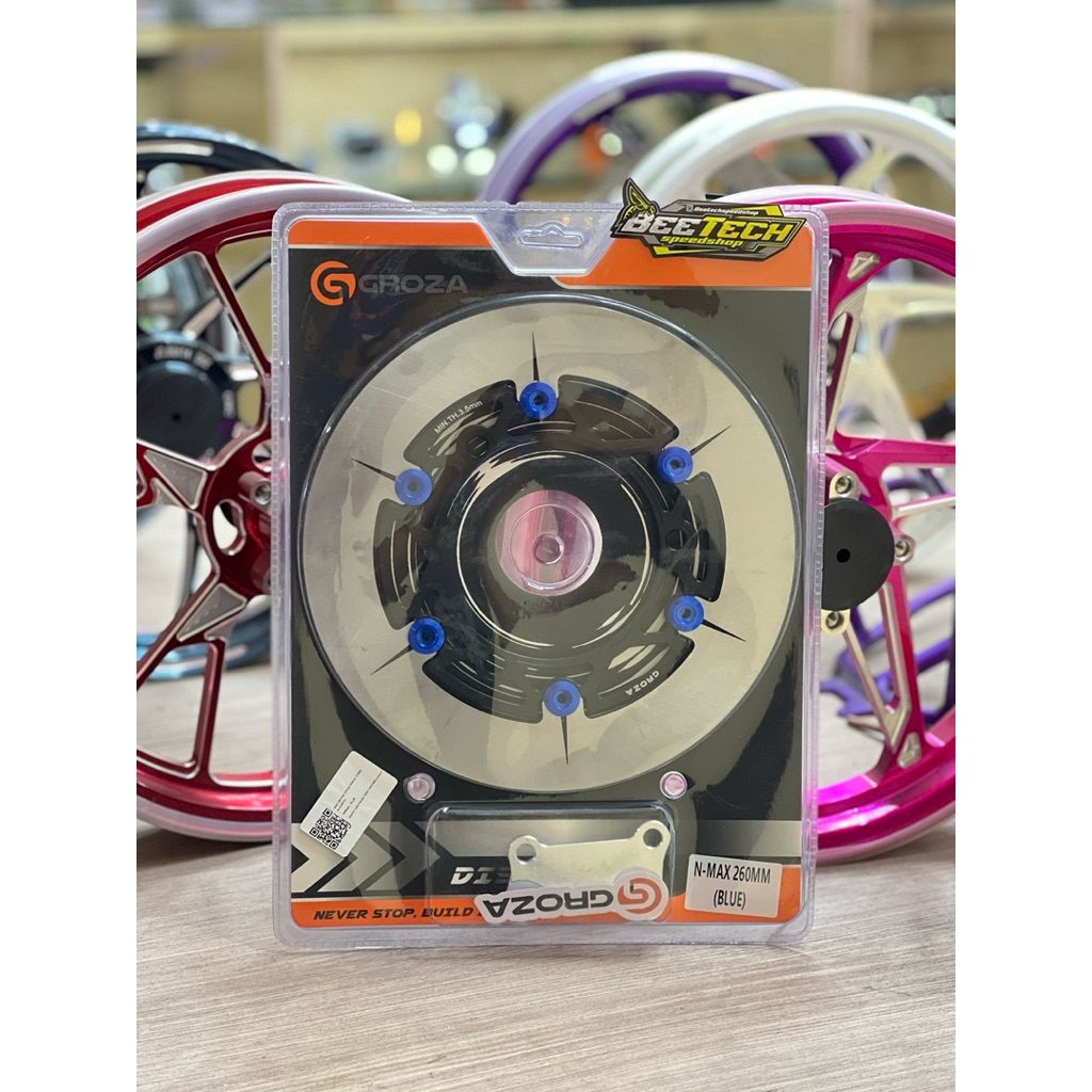 DISC GROZA POLOS NMAX 260mm CNC FLOATING ORIGINAL GROZA