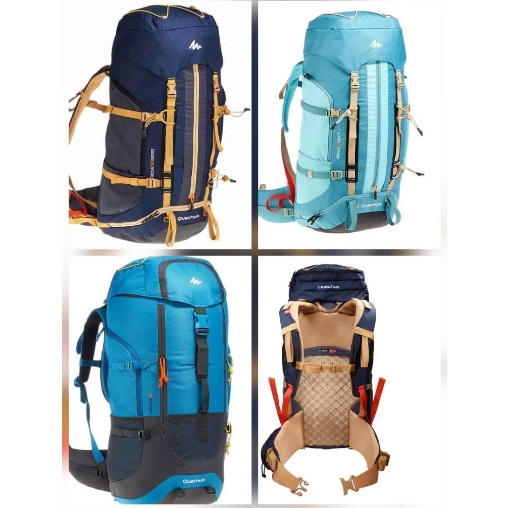 Quechua Forclaz 60L Backpack Tas Ransel Gunung