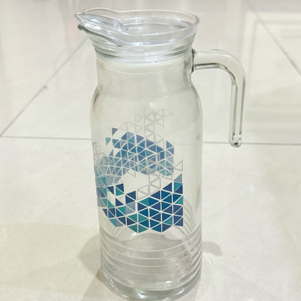 Pitcher Jug Kaca Fwj8031 Eskan Kaca Besar Tinggi
