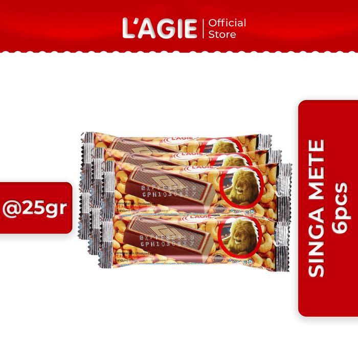 (ORIGINAL) HYA LAGIE COKLAT SINGA KACANG METE ANIMAL SERIES 6X25GR TERMURAH TERPOPULER