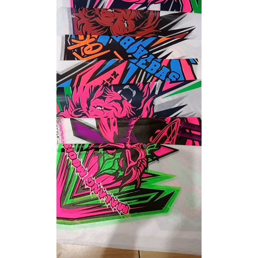 (KERTAS SAJA)Kertas Layangan Sukhoi 3 WARNA LIMITED/MOTIF RANDOM SESUAI STOK