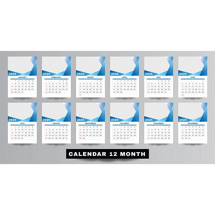 Kalender 2026 Custom 12 Lembar
