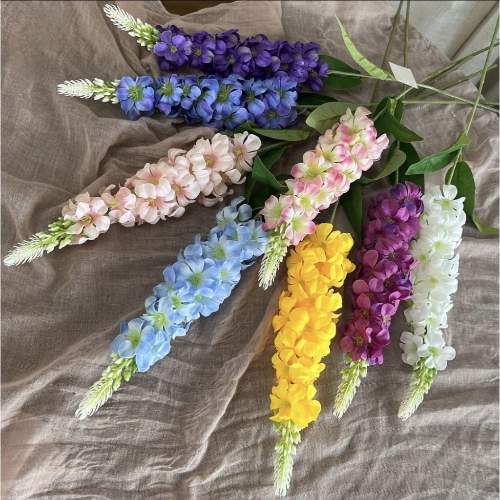 Bunga Hyacinth Snapdragon Satuan Artificial