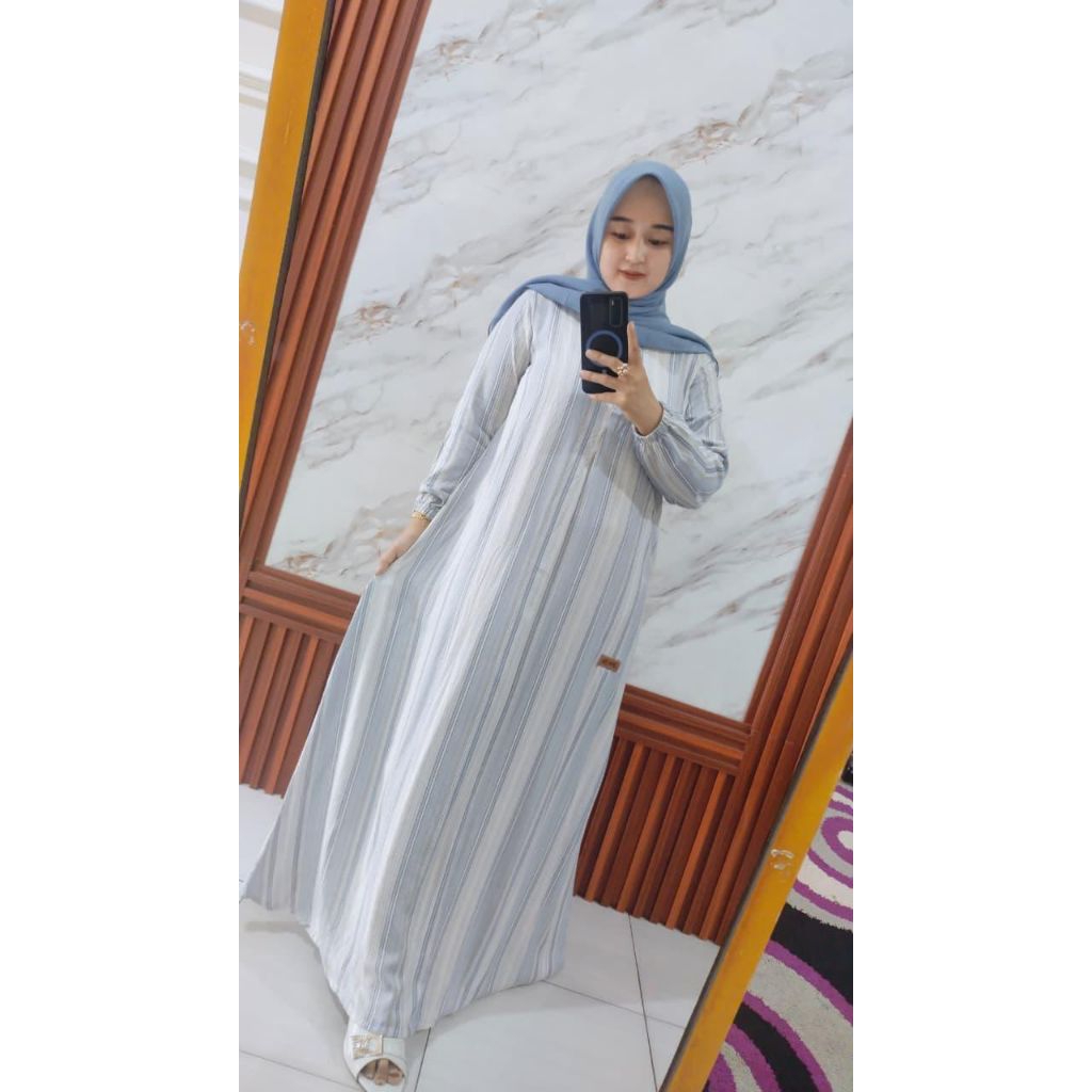 DRESS SALUR ICE BLUE