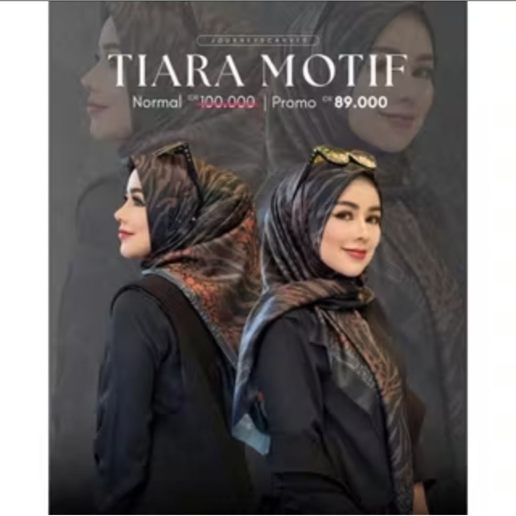 (Pakai Pouch) JILBAB VOAL JP KW ROSSA TIARA KW JOERNAY KW JOURNEY KW VOAL PREMIUM