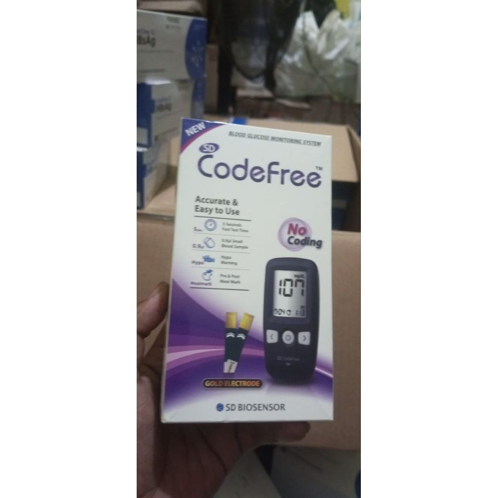 CODEFREE alat tes gula darah