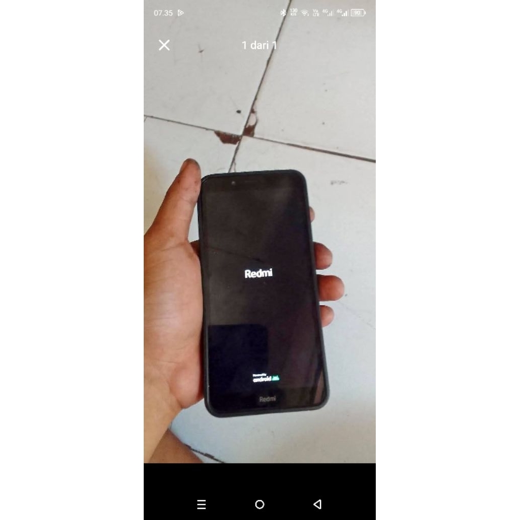 redmi 7a mentok logo