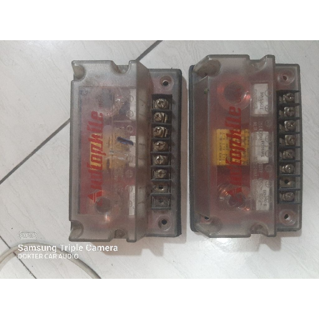 crossover audio mobil bekas 2 way