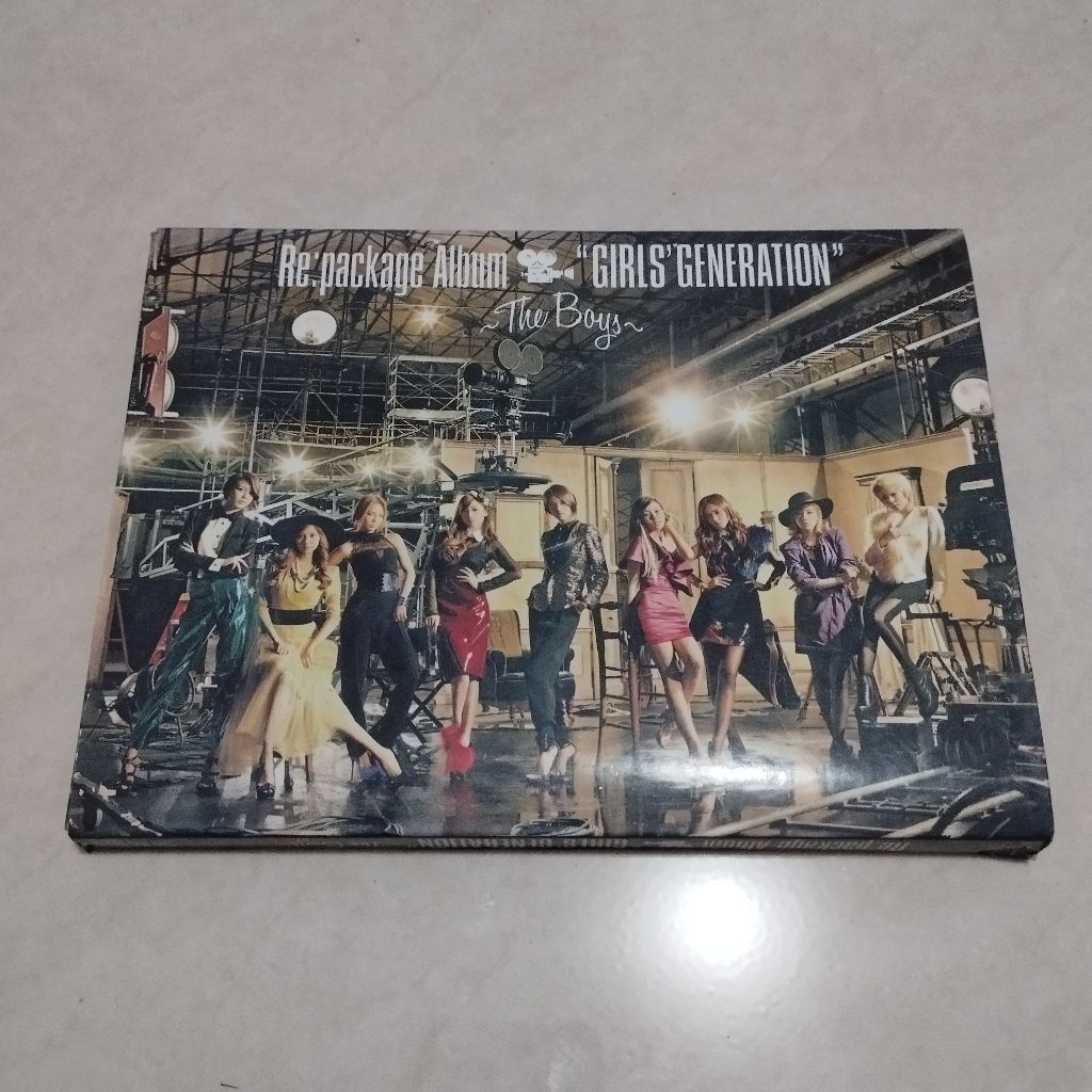 CD GIRLS GENERATION THE BOYS JAPAN EDITION