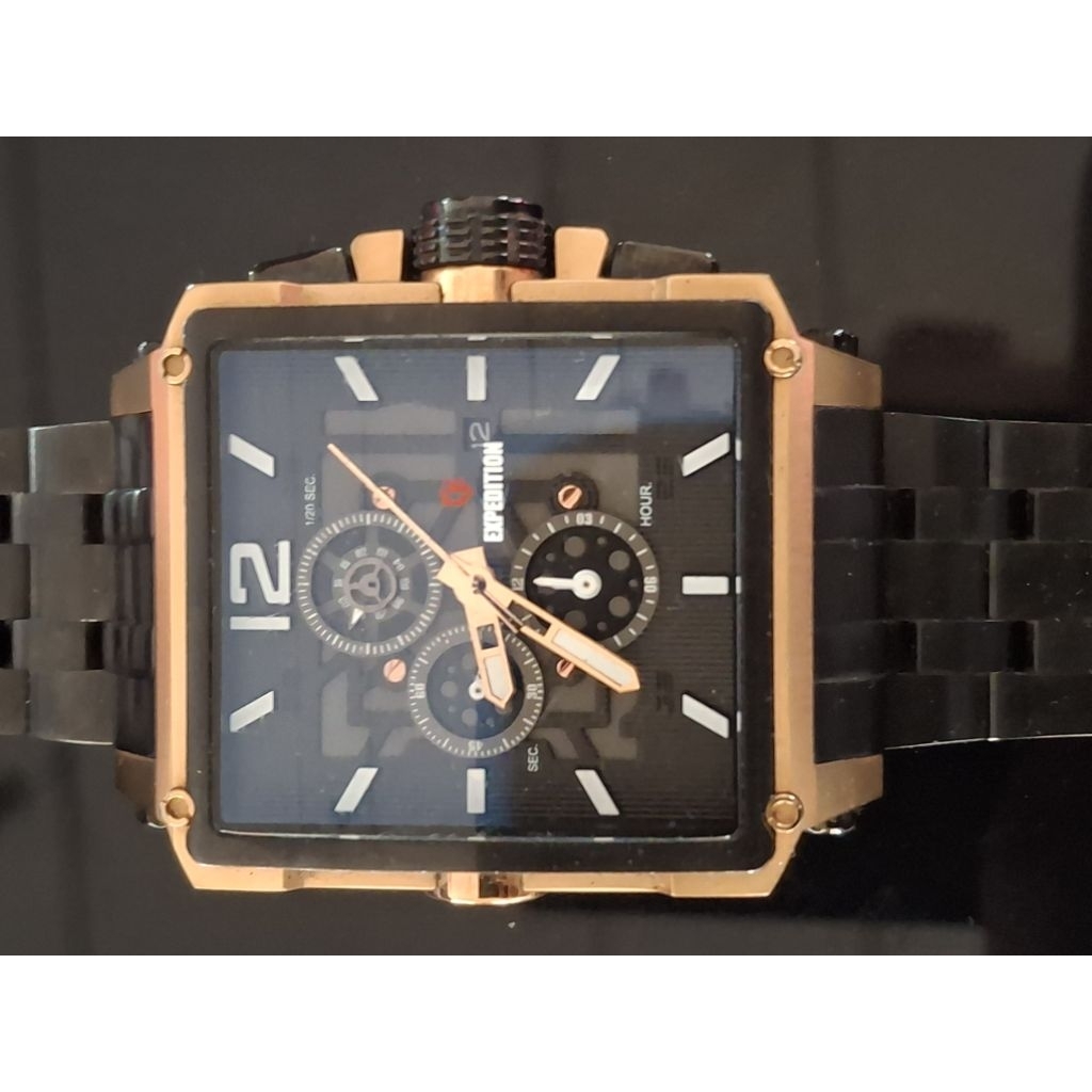 EXPEDITION E 6618 M Jam Tangan Pria chronograph second 1523