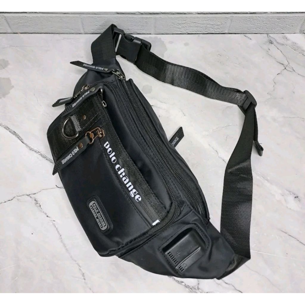 Tas pinggang frenzi tas pria import