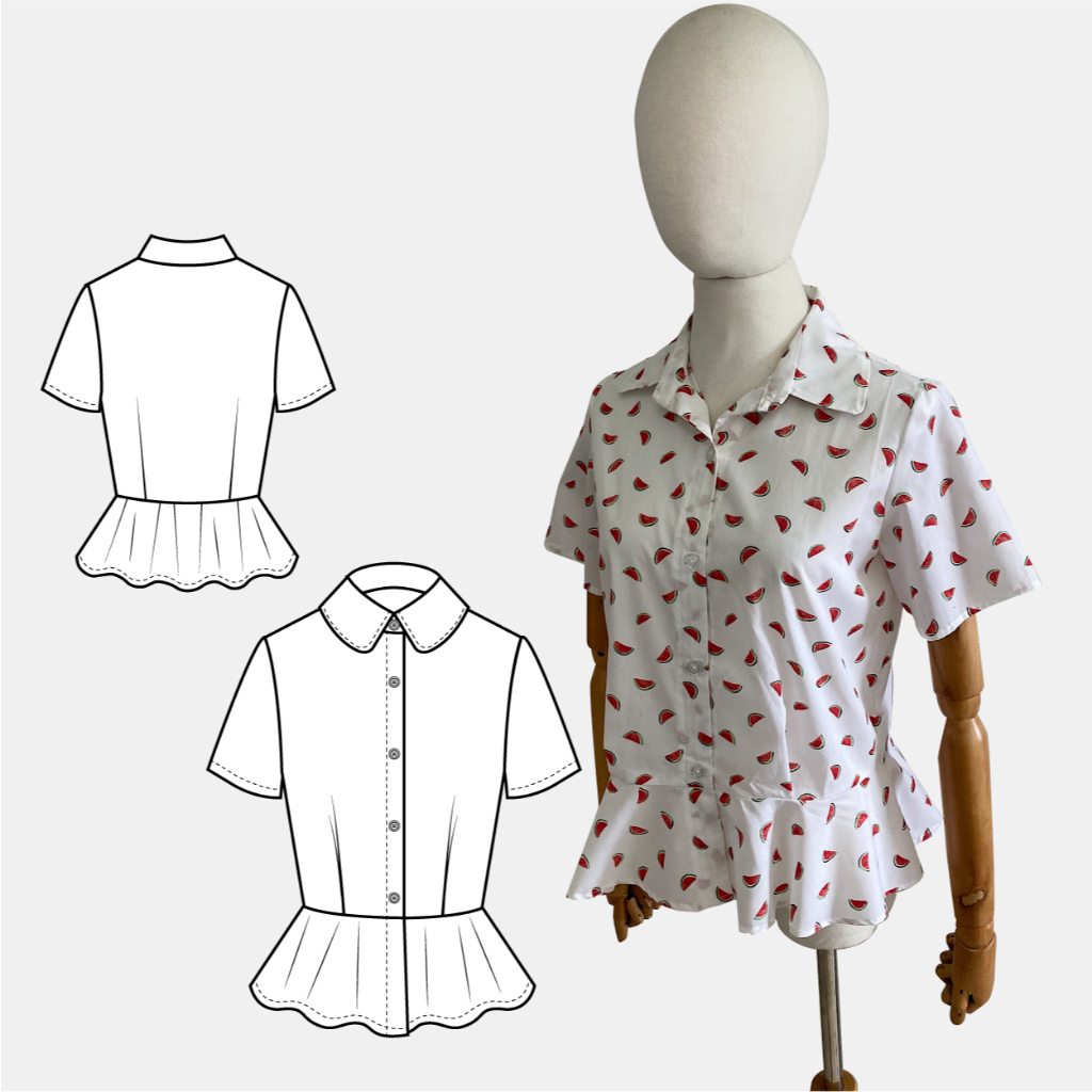 [Sample Jahitan] Livy Shirt | wemadeit.studio