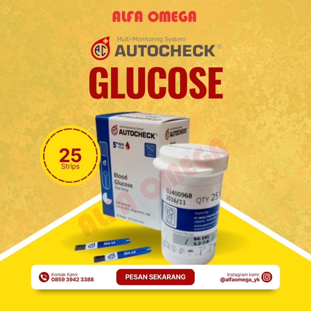 Autocheck Gula Darah/Autocheck Blood Glucose