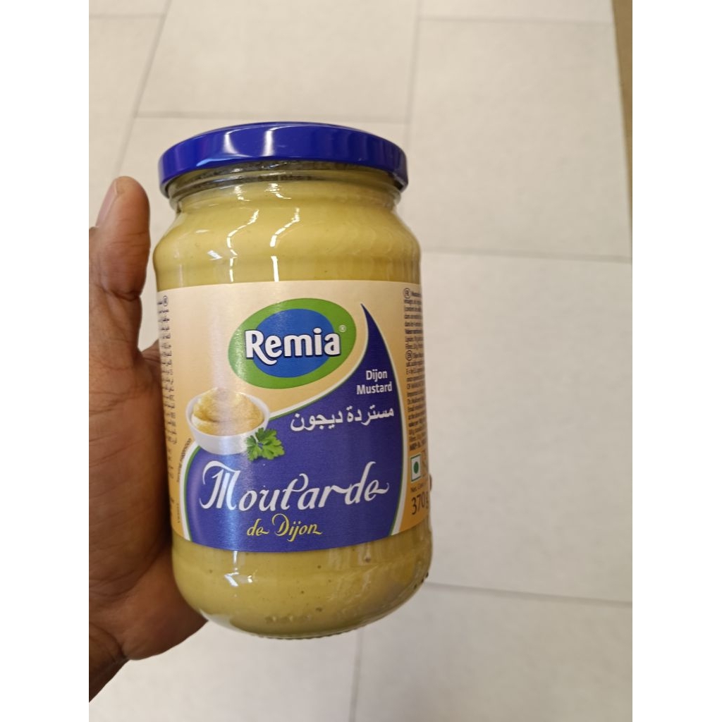 remia mustard de dijon 370gr dijon mustard