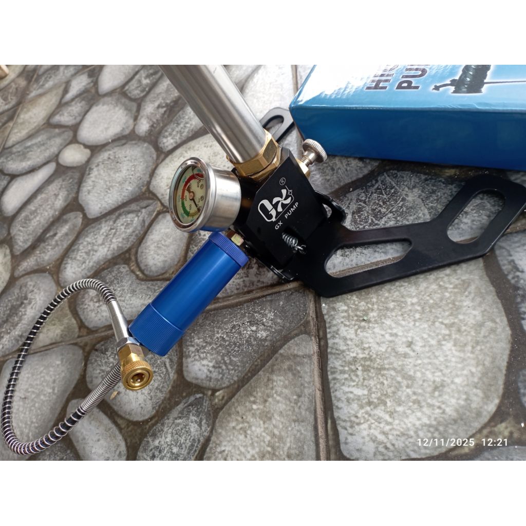 POMPA PCP 6000PSI FILTER BESAR.GX PRESSURE PUMP.POMPA ANGIN TEKANAN TINGGI.