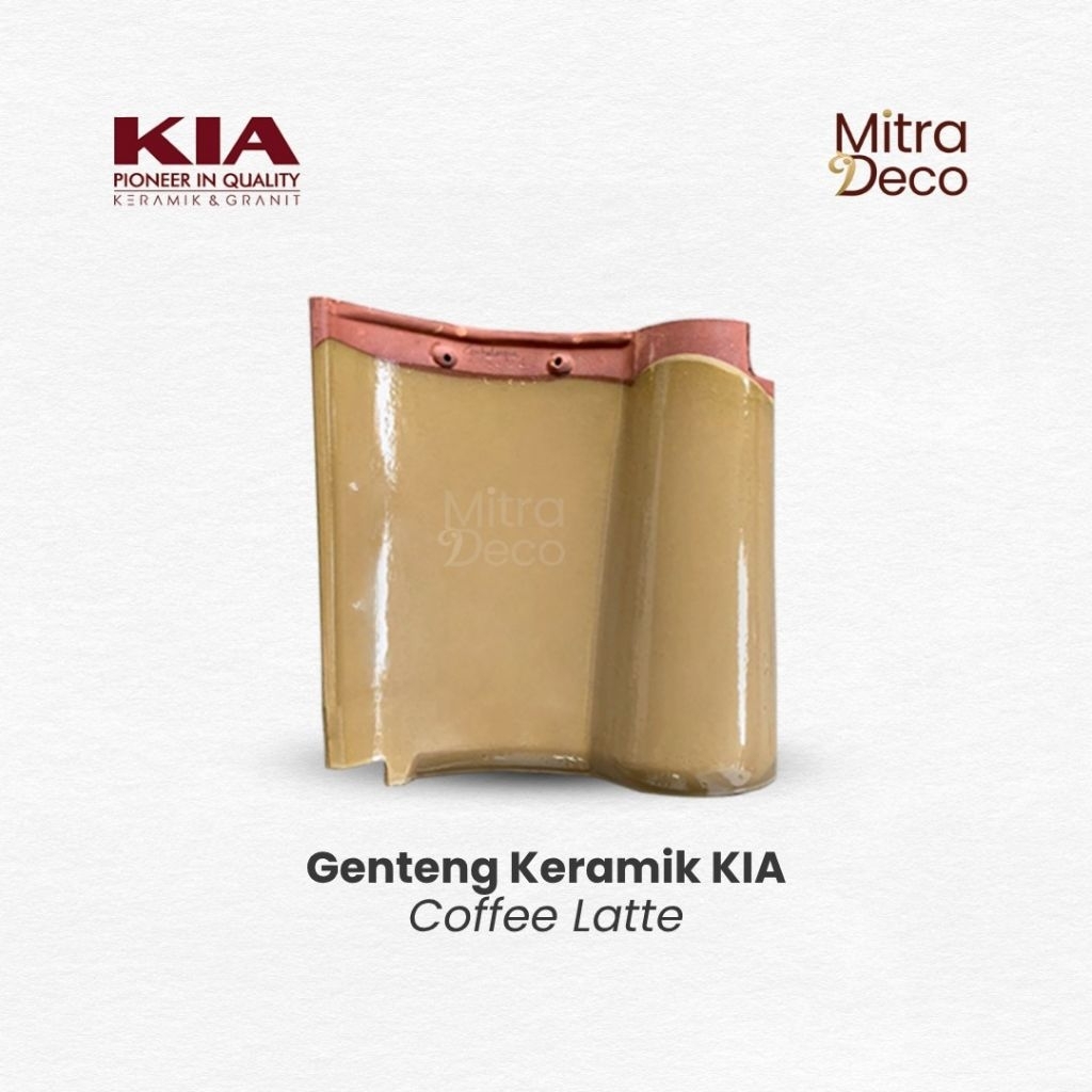 KIA Genteng Keramik COFFEE LATE KW1