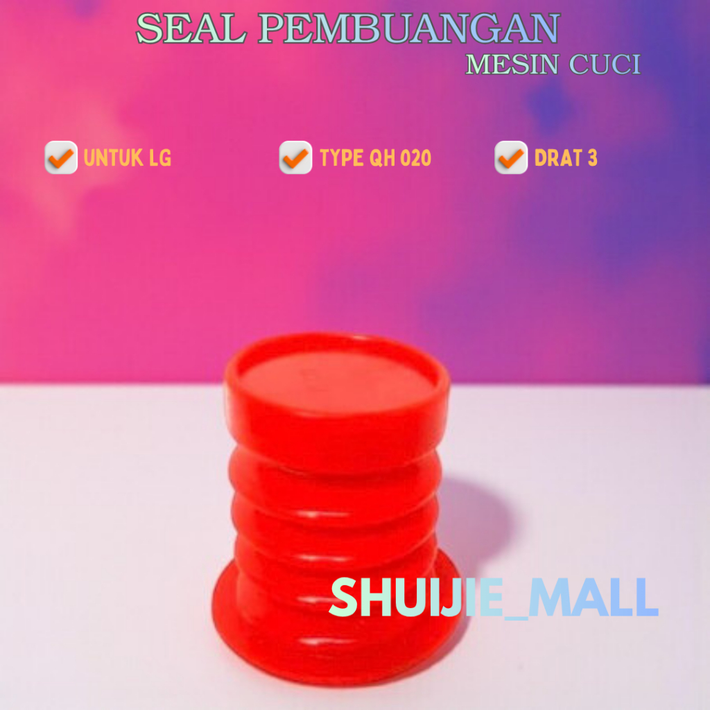 Seal Karet Pembuangan Mesin Cuci LG 2 tabung / Karet Seal Klep Pembuangan mesin cuci LG