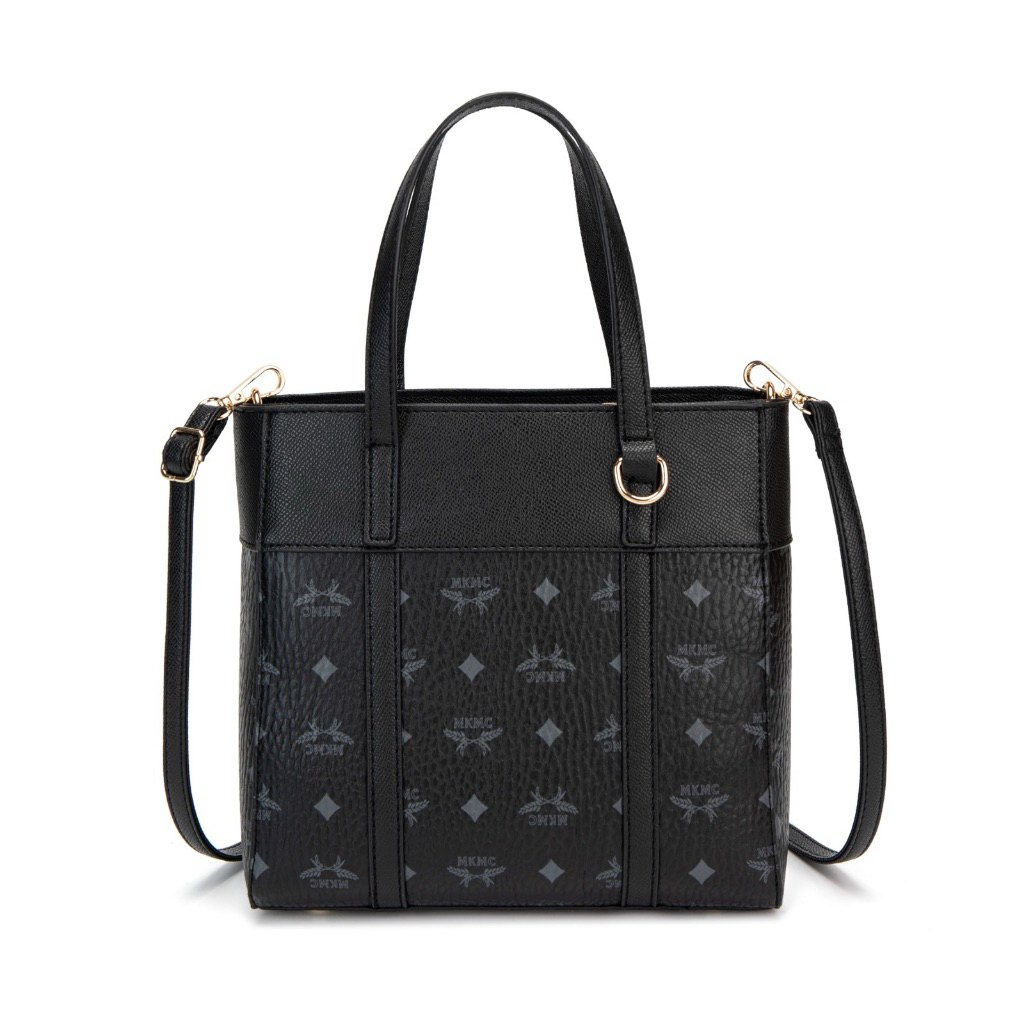 MCM mini aren Tote black