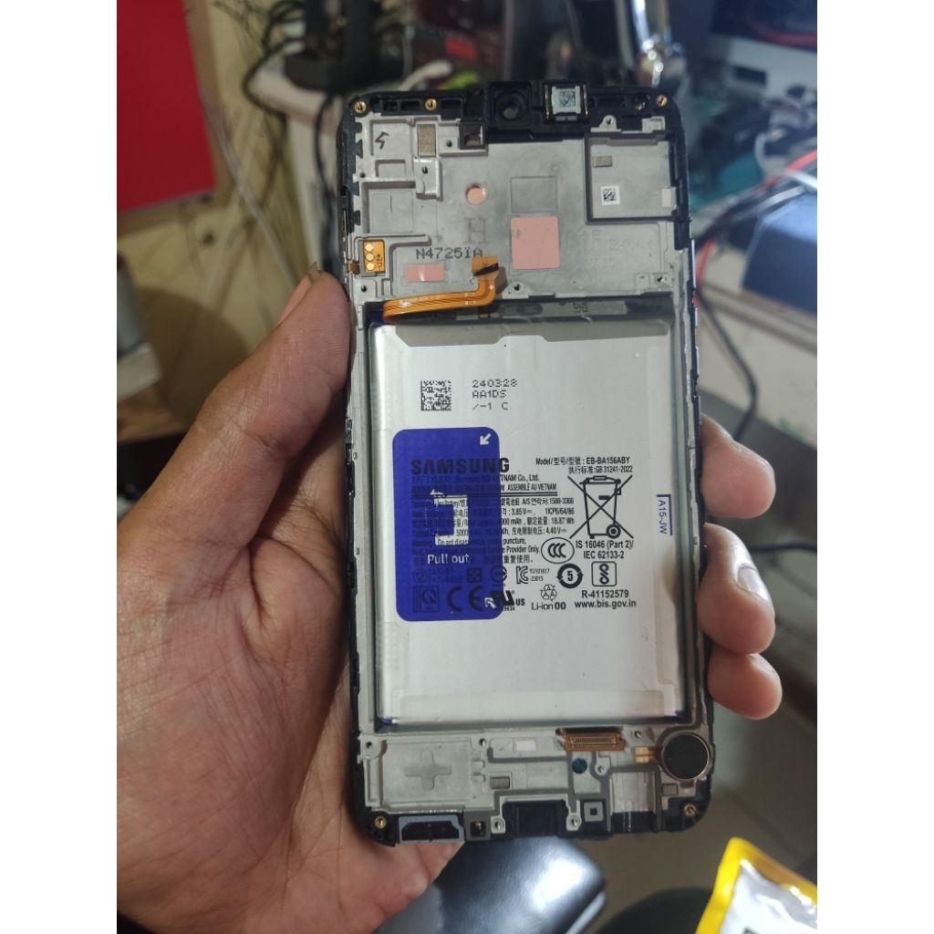 lcd Samsung a15 original copotan