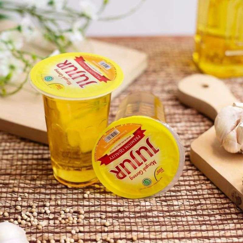 MINYAK GORENG JUJUR KEMASAN GELAS/CUP 200ml