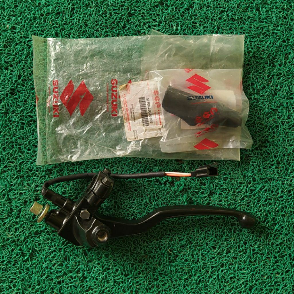 dudukan dan handle kopling satria fu drat spion 14 original suzuki