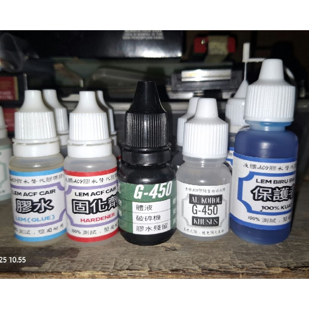 LEM ACF CAIR + G450 + IPA + LEM BIRU