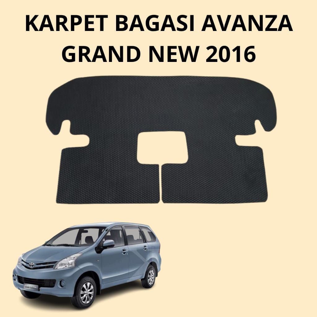 Karpet Bagasi Mobil Avanza Grand New 2016