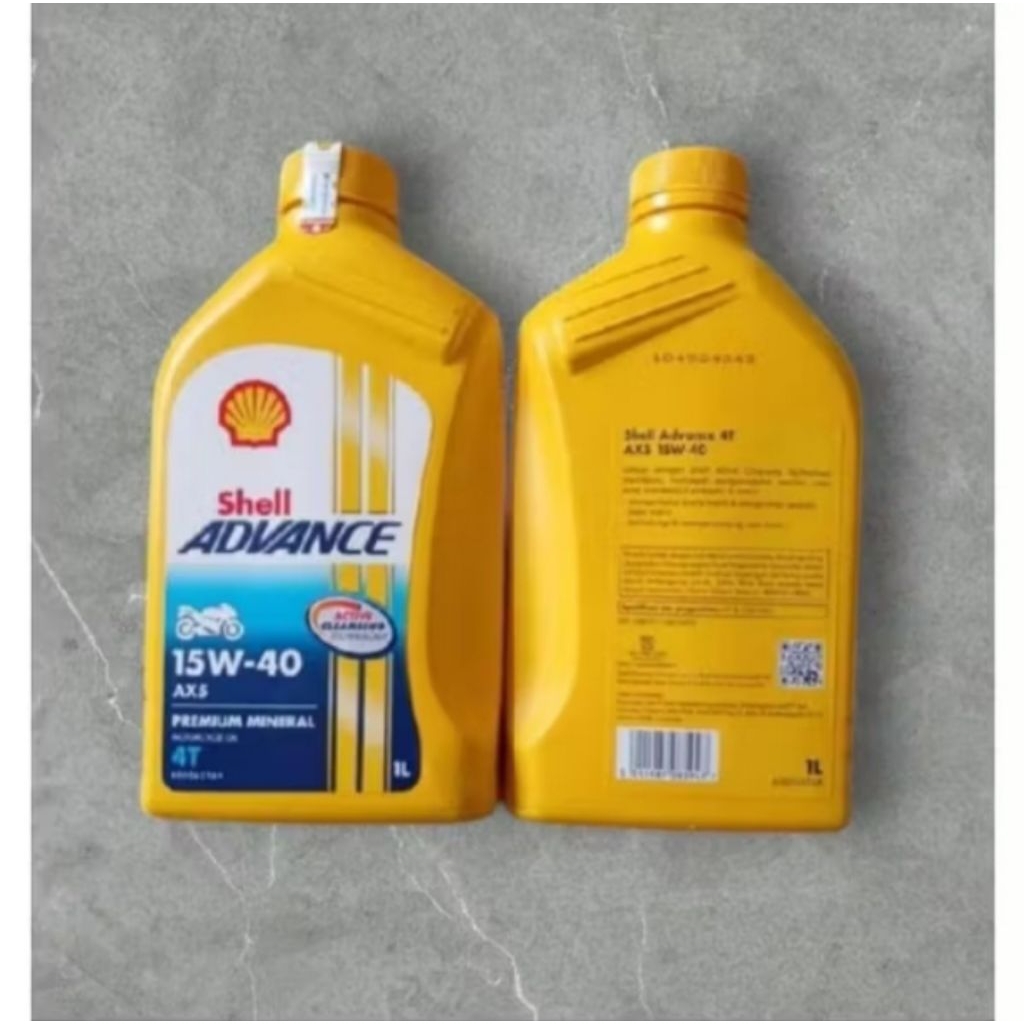 oli shell advance ax5 1.liter 15w-40