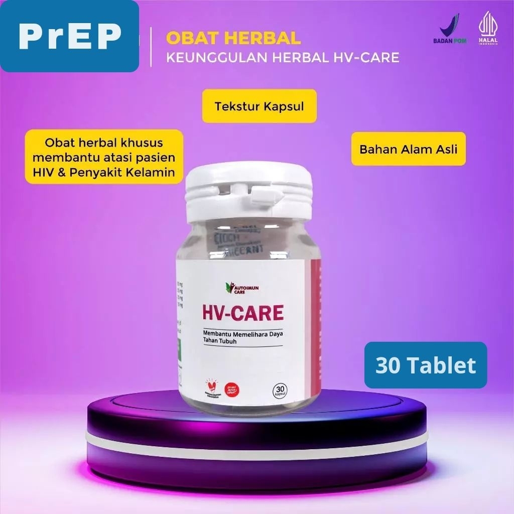 PrEP – Pencegah HIV Suplemen Herbal 30 Tablet