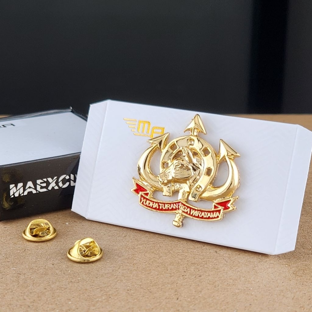 WING KUDA MERAH PDH BRIVET BREVET PIN KUDA MERAH
