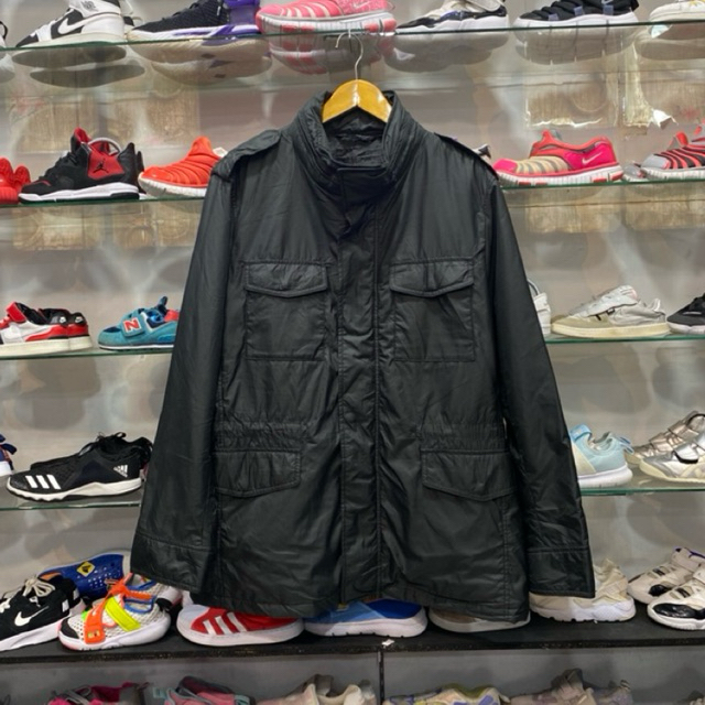 UNIQLO PARKA nzFASHION M65 NYLON CORE BLACK