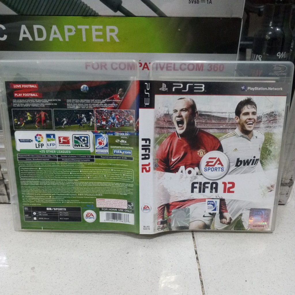 KASET PS3 FIFA 12 BD GAME ORIGINAL