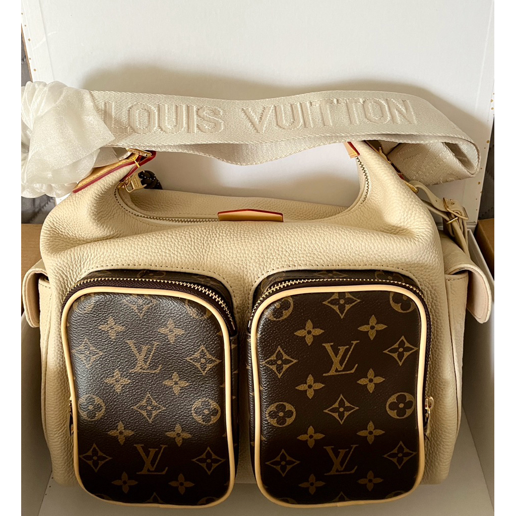 [New] LV Bolso Hobo Cargo Bag - Creme Beige