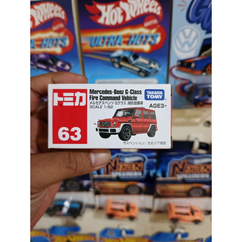 Tomica Takara Tomy Mercedes benz G Class Fire Command Vehicle