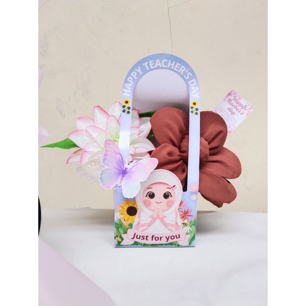 Hampers Hijab hari guru