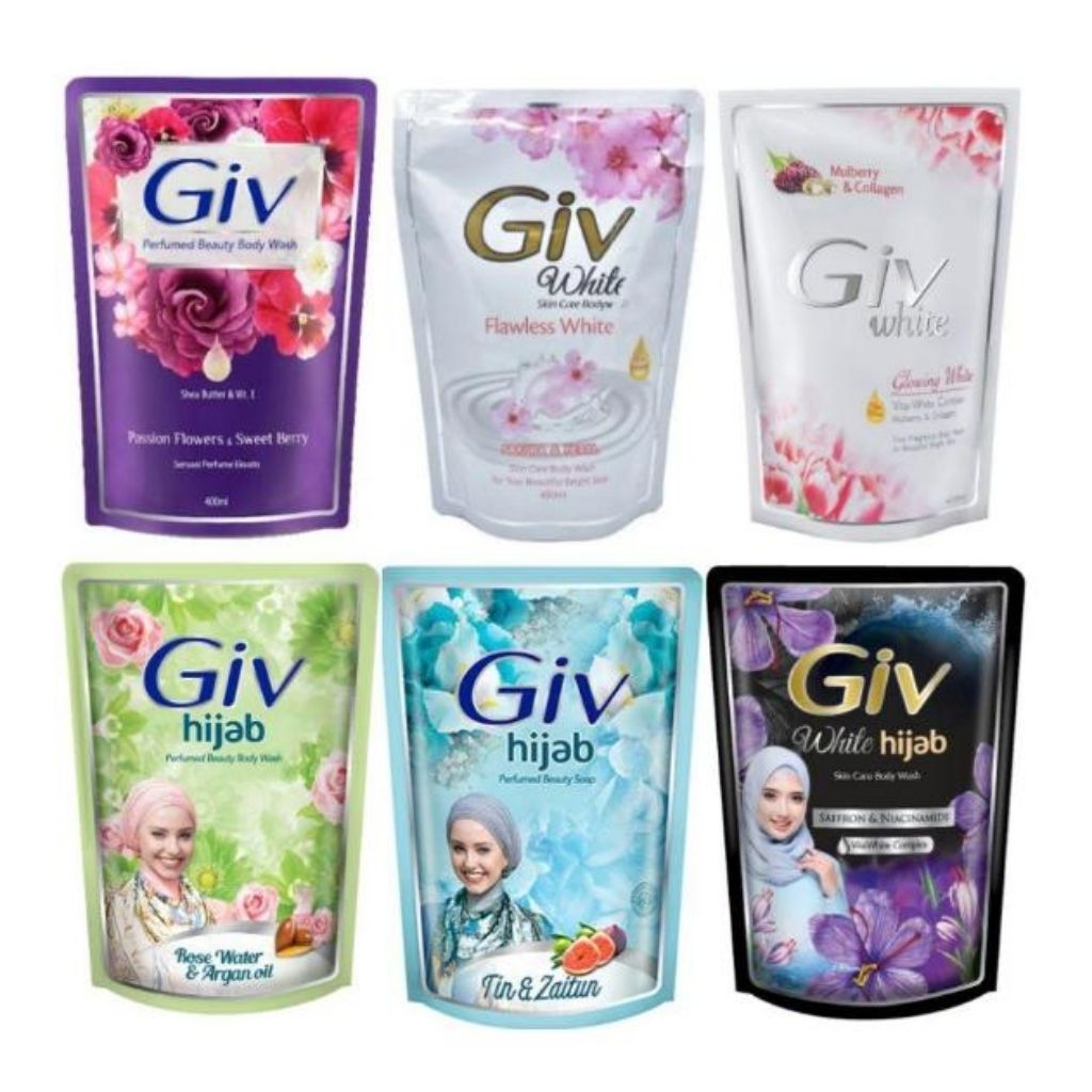 GIV BODYWASH 250ml 400ml