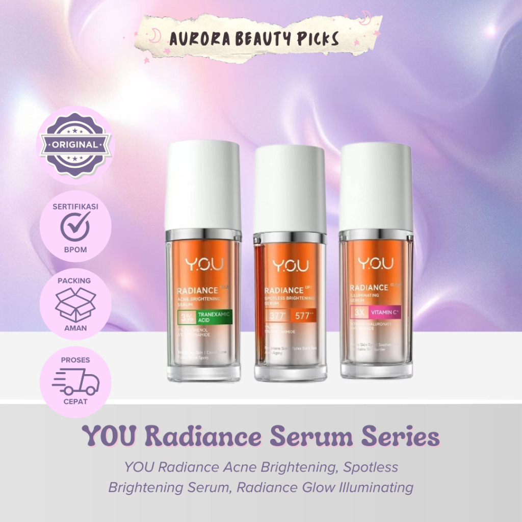 YOU Radiance Plus Acne Brightening Serum | YOU Radiance Glow Illuminating Serum | YOU Radiance UP Sp